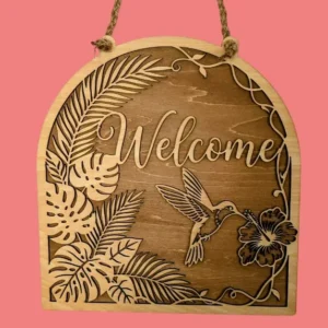 panneau welcome