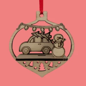 boule de noël 3d