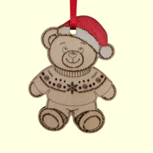 boule de noël ourson
