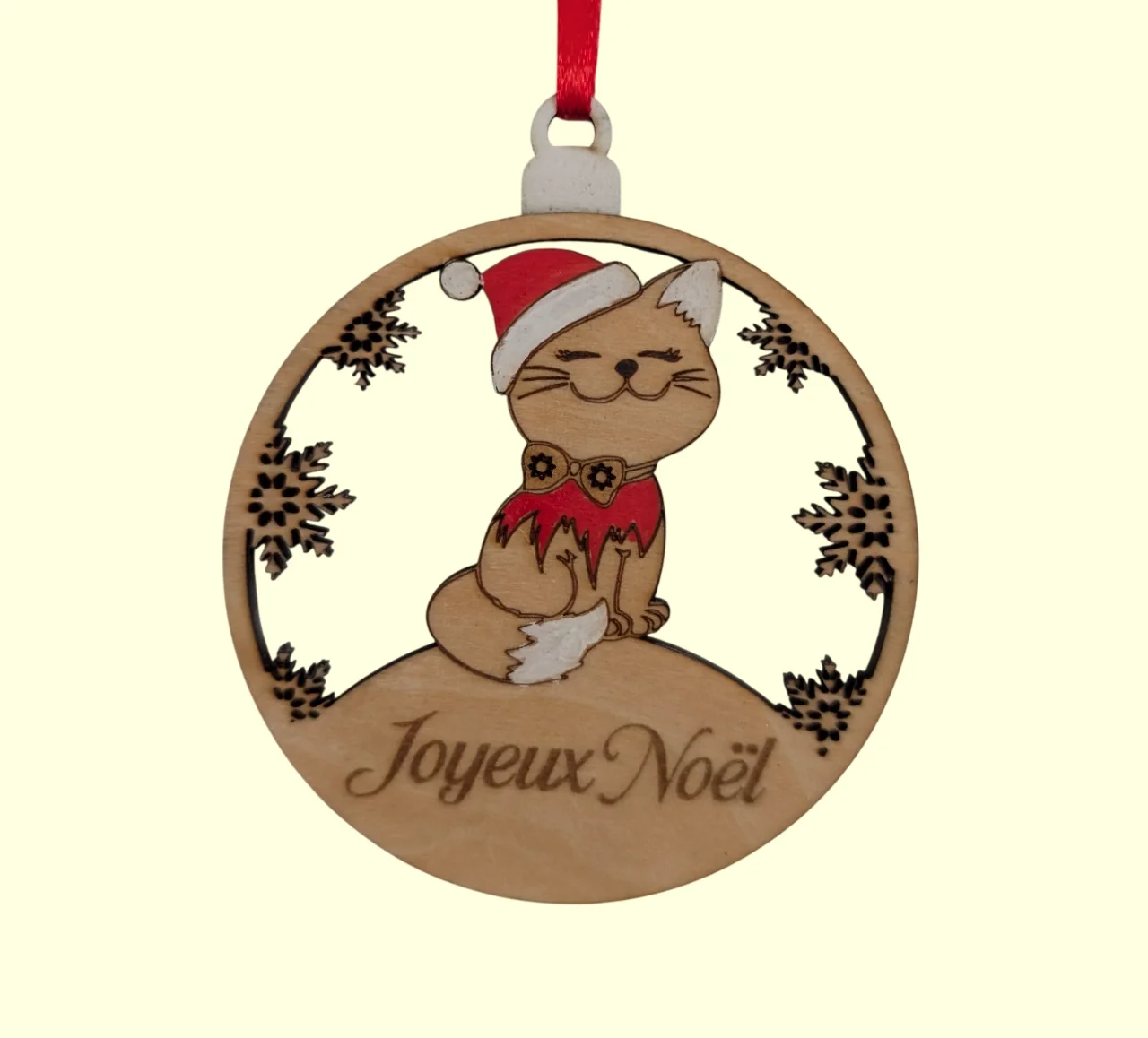 boule de noël chat boule de noël chat