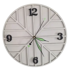 horloge murale contemporaine