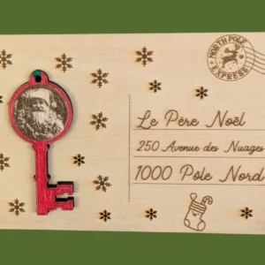 carte d'invitation au père noël