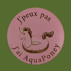 magnet « j’peux pas j’ai aquaponey »