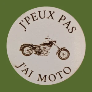 magnet « j’peux pas j’ai moto »