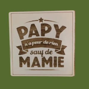 Magnet "Papy n'a peur de rien"