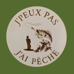 magnet « j’peux pas j’ai pêche »