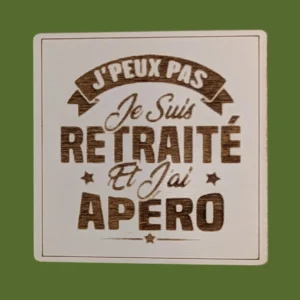 magnet « j’peux suis en retraite »