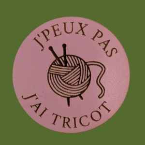 magnet « j’peux pas j’ai trico »