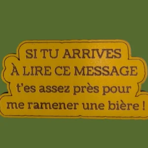 Magnet "Une bière stpl"