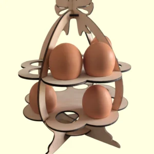 présentoir à oeufs de pâques